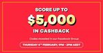 Win a Share of $5,000 in Cashback from ShopBack (1pm to 2pm AEDT)