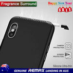 REMAX Silicone&Fragrance Soft Cover (iPhone X/XS XR MAX) $9.95 (50% off) Delivered @ HTL eBay