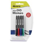 Memorex CDR/DVD Marker 4 Pack 49c - DickSmith in Store Only