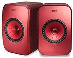 KEF LSX Wireless Active Speakers with AirPlay 2 (Red) $1379 Delivered @ Amazon AU