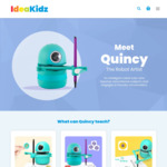 Quincy The Robot Artist $135 Delivered @ IdeaKidz