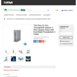 CalDigit TS3 Plus Thunderbolt 3 Dock $350.44 Delivered ($55.90 off) @ CalDigit