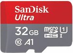 [Prime] SanDisk Ultra 32GB Micro SDHC UHS-I Card with Adapter $7 (Was $9.99) Delivered @ Amazon