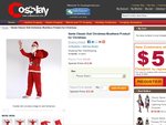 Classic Style Christmas Santa Suit for $12.89 USD + Free Shipping