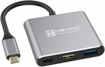 HEYMIX USB-C Hub with HDMI 4K+USB3.0+USBC 87W $12.55 + Delivery ($0 with Prime/ $39 Spend) @ AU Select Amazon AU