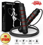 Heavy Weighted Skipping Jump Rope Sports Boxing Speed Cardio Exercise Fitness $9.97 Delivered @ protec.online eBay