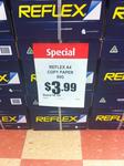 $3.99 Reflex A4 Copy Paper 500 Sheets, 80gsm, Ultra White at Foodworks in store