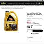 Gulf Western 5W-40 Full Synthetic 5L Engine Oil $29.99 (Was $59.99) + Delivery ($0 C&C) @ Autobarn