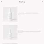 NIXE Luxury Hemp Extract Skincare 50% off + Free Shipping @ Nixe Care