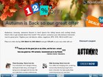 12% Flat Autumn Discount Offer