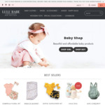 15% off Baby Clothes, Nappy Bags, Wooden Toys & More + Delivery ($0 with $80 Order) @ Lulu Babe