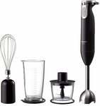 [Back Order] Panasonic Stainless Steel 3-in-1 Stick Blender, Chopper and Whisk (MX-SS1BST) $69 Delivered @ Amazon AU