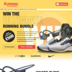 Win The Ultimate Running Prize Bundle (Smartwatch/Headphones/Shoes) from The Running Channel