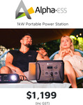 [SA] Alpha-Ess Portable Power Station 1kW $1,199 Outdoor Power Bank@ Energy Loop