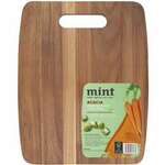 Mint Acacia Chopping Board 37.5x 30cm $5 (Was $20) @ Woolworths