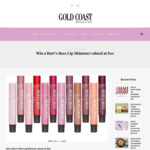 Win a Burt’s Bees Lip Shimmer Valued at $10 from Gold Coast Panache