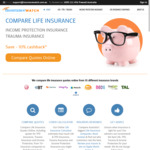 10% Cashback (Paid at Policy Anniversary) or Ongoing 5% off on New Life or Income Protection Insurance Policy @ Insurance Watch