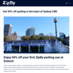 [NSW] Half Price Cathedral St Sydney Parking @ Enacon Parking via Zipby Parking App