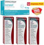 3x Generic Nasonex Mometasone Nasal Spray + 30/50 Loratadine Generic Claratyne $39.99/$43.49 Express Delivered @ PharmacySavings