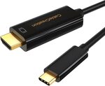 4K@60Hz USB C to HDMI Cable 2m $17.89, 8K HDMI Cable 1m $11.77 + Del ($0 Prime/ $39 Spend) @ CableCreation Amazon AU