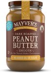 Mayver's Dark Roasted Peanut Butter (Crunchy or Smooth) 375g $2.90 + Delivery ($0 with Prime/$39 Spend) @ Amazon AU