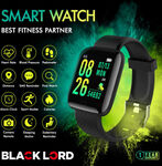 [eBay Plus] BLACK LORD Bluetooth Smart Bracelet Heart Rate Monitor Watch $5 + Delivery ($0 to Eastern Metro) @ OZ-G-Day eBay