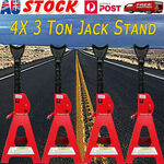 3 Ton Adjustable Jack Stand 4-Pce $55.10, 2-Pce $32.70 ($53.73/$31.89 eBay Plus) Delivered @ oz_goodshop eBay AU