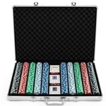 Kogan 1000 Chip Casino Quality Poker Set with Aluminium Brief Case $49.99 + Delivery ($0 with First) @ Kogan