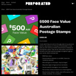 $500 Face Value Postage Stamps for $350, $200 FV for $150, $50 for $40 + Shipping @ Perforated Stamps