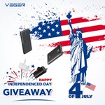 Win 1 of 3 Powerbanks from Veger