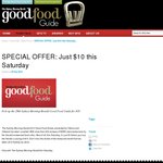 SMH Good Food Guide 2013 - $10 With Purchase of Saturday Herald 8 Sept [Sydney]