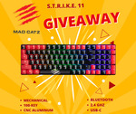 Win a S.T.R.I.K.E. 11 Keyboard from Mad Catz