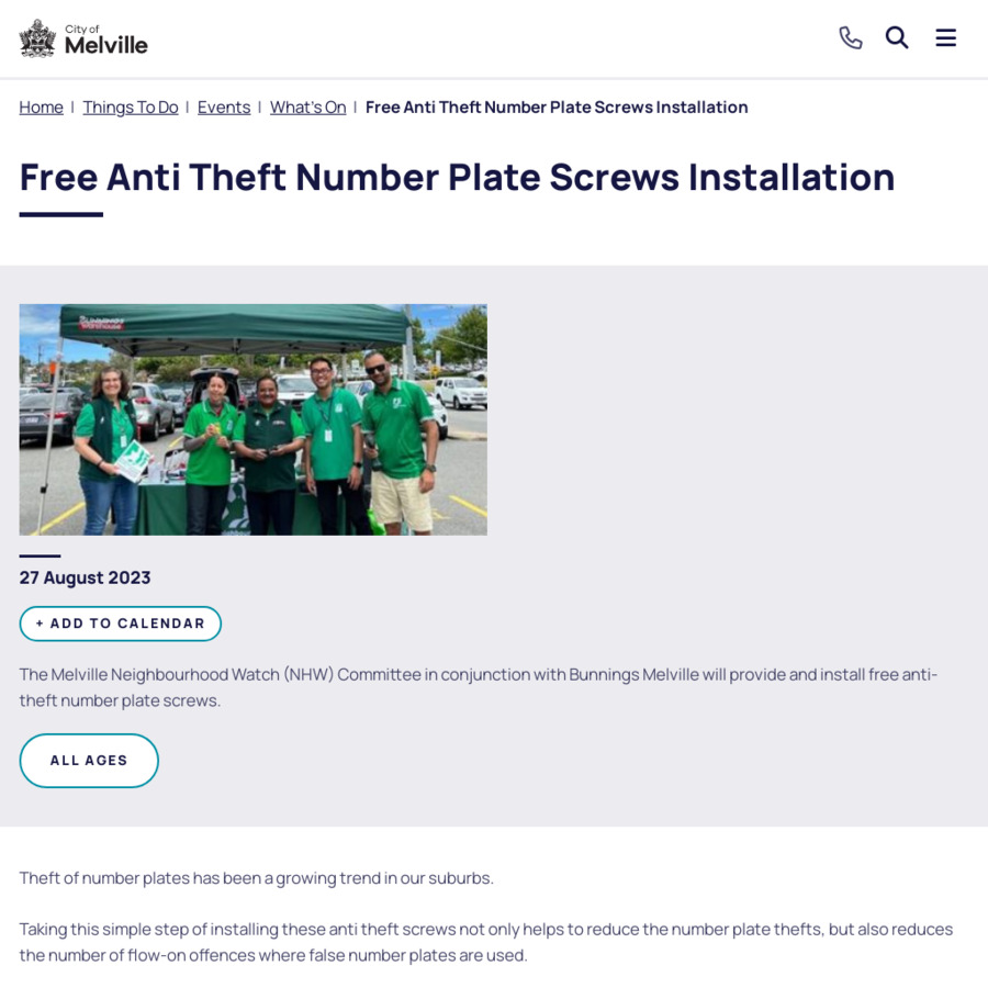 wa-free-anti-theft-number-plate-screws-and-installation-bunnings