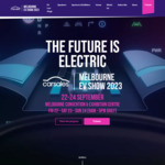 Melbourne Electric Vehicle Show 2023 2-for-1 Offer $32 + $3.95 Handling Fee via Ticketmaster