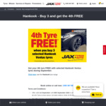 Hankook Ventus Tyres - Buy 3 Get The 4th Tyre Free @ JAX Tyres