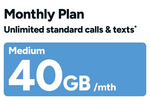 Kogan Mobile: First Month - Medium 40GB $10 (Then $25/M), Large 80GB $15 (Then $40/M) @ Kogan (New Customers Only)