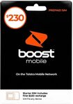 Boost $230 12-Month SIM Starter Pack (170GB Data if Activated by 29-01-2024) for $187.00 Shipped @ AUDITECH eBay