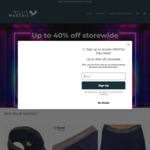 Up to 40% off (Men's Premium Boxer Briefs, Tees, Socks) + Shipping (Free with $70 Spend) @ Willie Wagtail