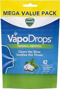 Vicks Vapodrops Original Menthol Lozenges, 42 Count $5.36 S&S@ Amazon