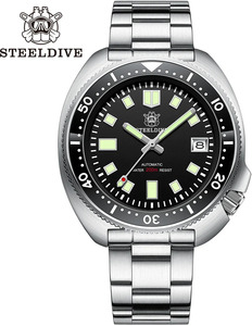 Steeldive SD1970 (NH35 Auto, Sapphire) US$57.51 / A$$86.32 (GST-Inclusive) Delivered @ STEELDIVE AliExpress