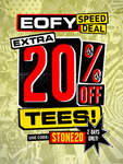 Extra 20% off Sale Tees + $7.95 Delivery ($1 for Members/ $0 for Orders over $75) @ Volcom