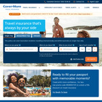 15% off Travel Insurance @ Cover-More