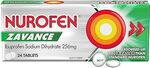 Nurofen Zavance Tablets Pain and Inflammation Relief 24-Pack $5.60 (First S&S) + Delivery ($0 with Prime/ $59 Spend) @ Amazon AU