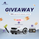 Win a Genie Robot Mover, 1 of 2 US$500 Amazon Gift Cards or 1 of 3 Garden Tools from ANTHBOT