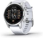 Garmin Epix Pro (Gen 2) 42mm - Silver with Whitestone Silicone Band $910.38 Delivered @ Amazon UK via AU