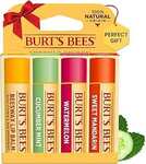 Burt's Bees 100% Natural Origin Moisturising Lip Balm Set $10.61 ($9.55 S&S) + Delivery ($0 w/ Prime / $59+ Spend) @ Amazon AU