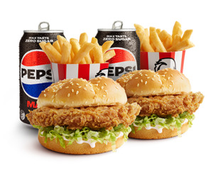 Double Tender Combo for Two $11 - Pick up Only @ KFC (App Required)