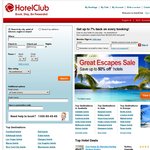 Hotel Club 10% off Promo Code - Bookings until 31 January