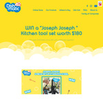 Win a Joseph Joseph Elevate Kitchen Utensil Holder + 5 Kitchen Utensils worth $180 from Dishmatic