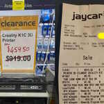 Creality K1C 3D Printer $459.50 in-Store Only @ Jaycar